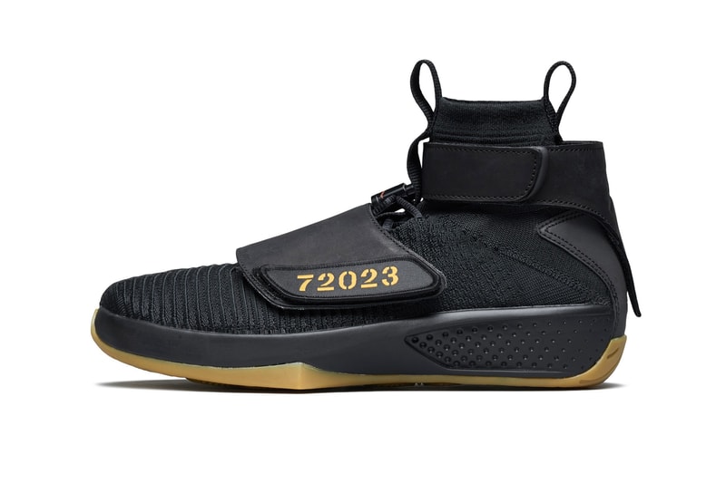 Air Jordan XX Flyknit 2018 First Look Jordan Brand Air Jordan 20 sneaker new colorway black olive gold orange release date info 