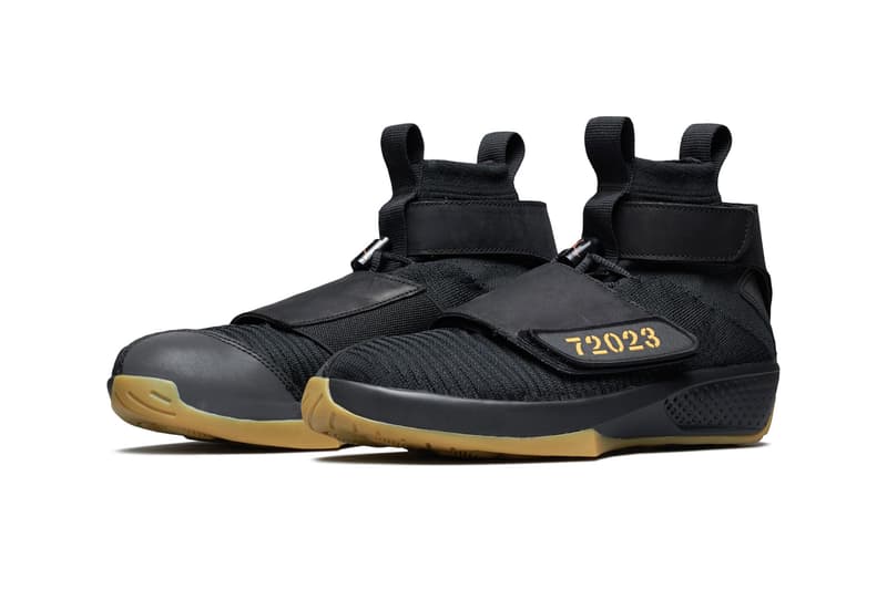 Air Jordan XX Flyknit 2018 First Look Jordan Brand Air Jordan 20 sneaker new colorway black olive gold orange release date info 