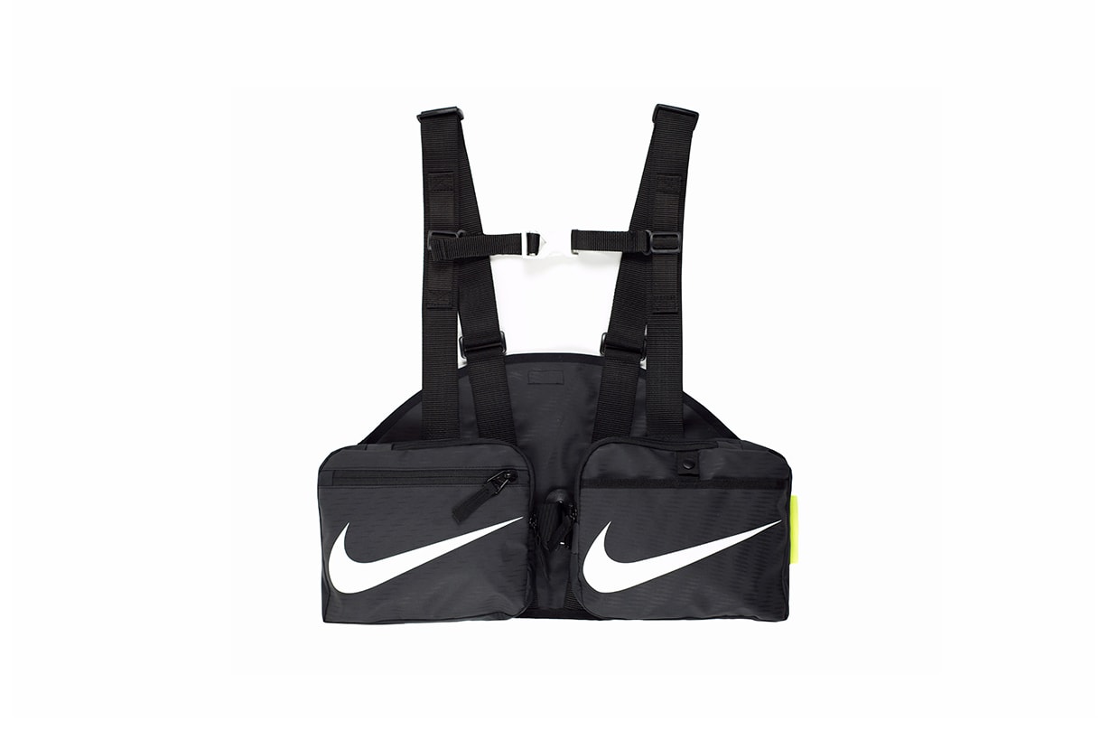 ALCH Nike Duffle Bag Gilet Release Black Tactical Vest Carry Reconstructed