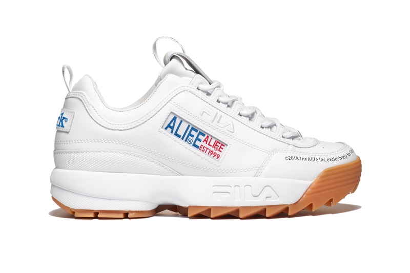 Alife FILA Disruptor 2 collaborations release info foot locker sneakers