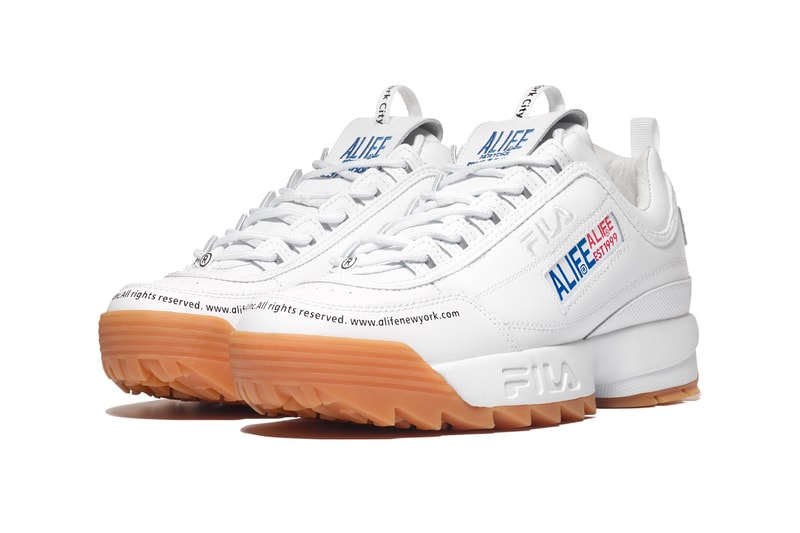 Alife FILA Disruptor 2 collaborations release info foot locker sneakers