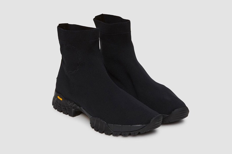 1017 ALYX 9SM Fall Winter 2018 Hiking Boot Black release info sock matthew williams