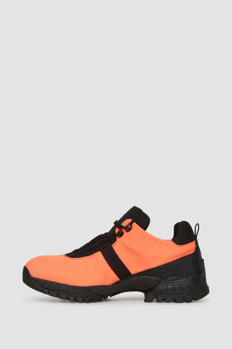 1017 ALYX 9SM ROA Low Hiking Boot Fall Winter 2018 Orange Black