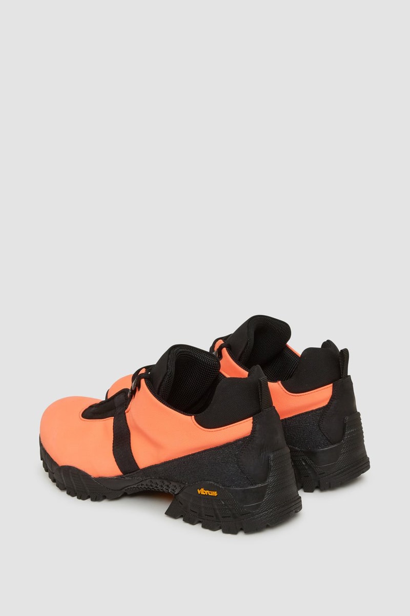 1017 ALYX 9SM ROA Low Hiking Boot Fall Winter 2018 Orange Black