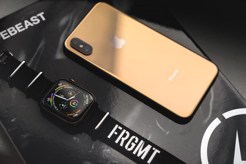 Apple Watch Series 4 Iphone Xs Gold Closer Look Hypebeast