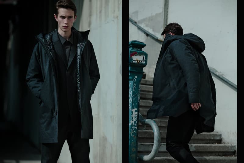 Arcteryx Veillance Fall Winter 1018 HAVEN editorial jacket blazer pants wallets shirts release drop collection