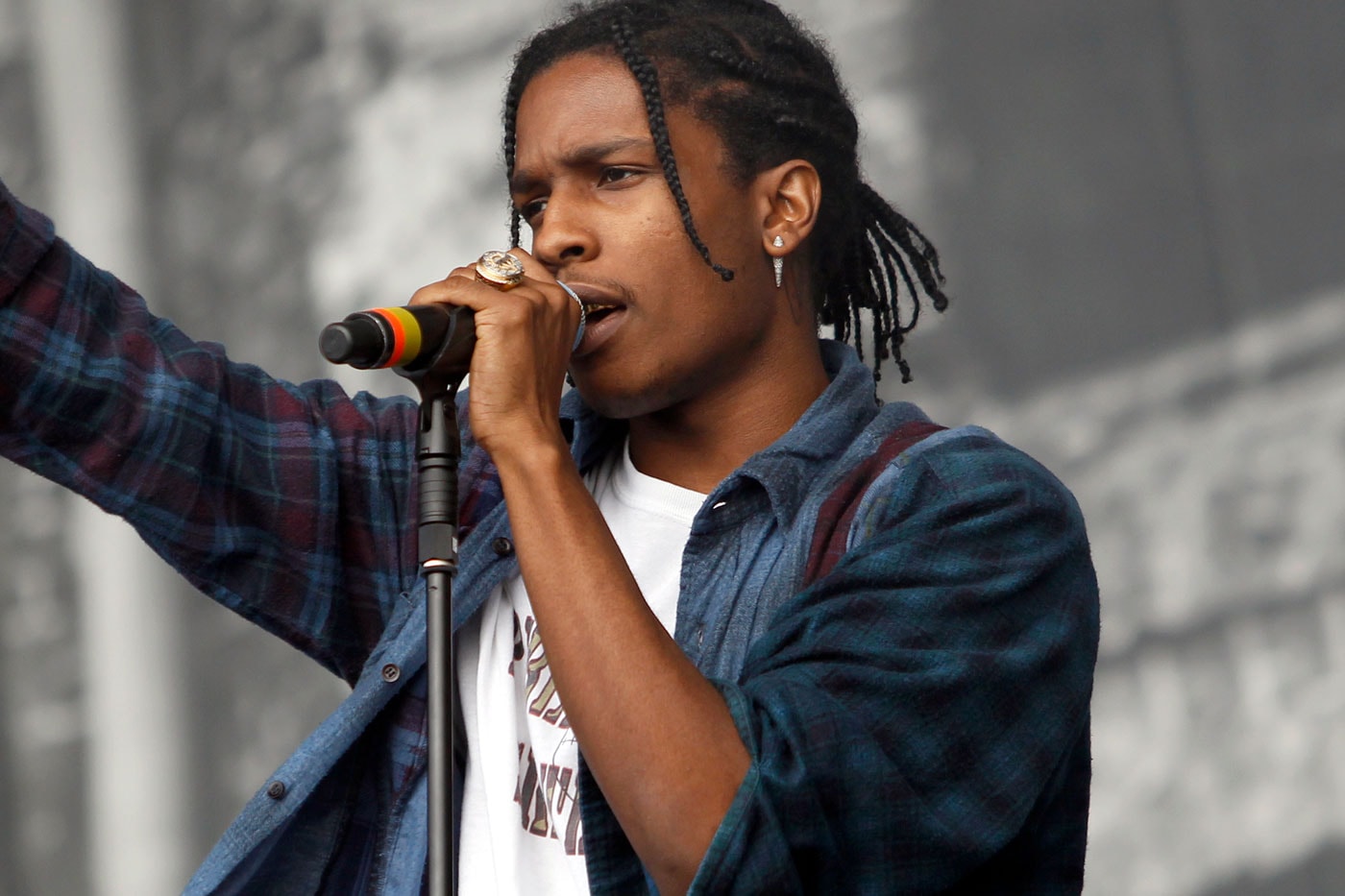 ASAP Rocky Lawsuit Landlord black and white