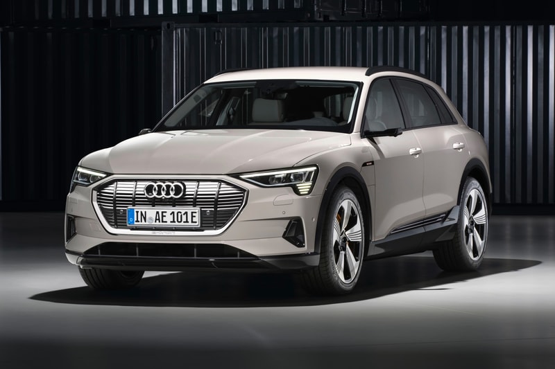 Audi New E Tron SUV all wheel drive car automotive Electric Vehicle Unveil