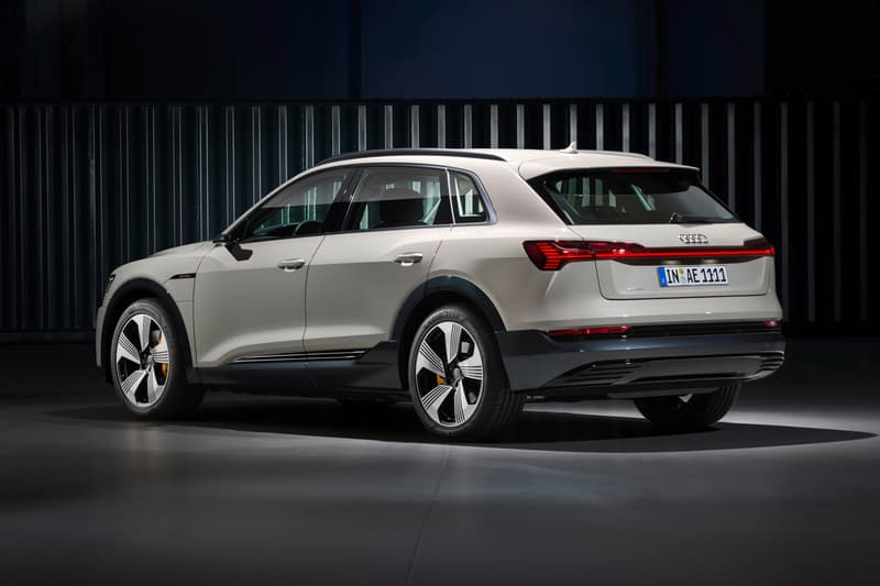 Audi New E Tron SUV all wheel drive car automotive Electric Vehicle Unveil