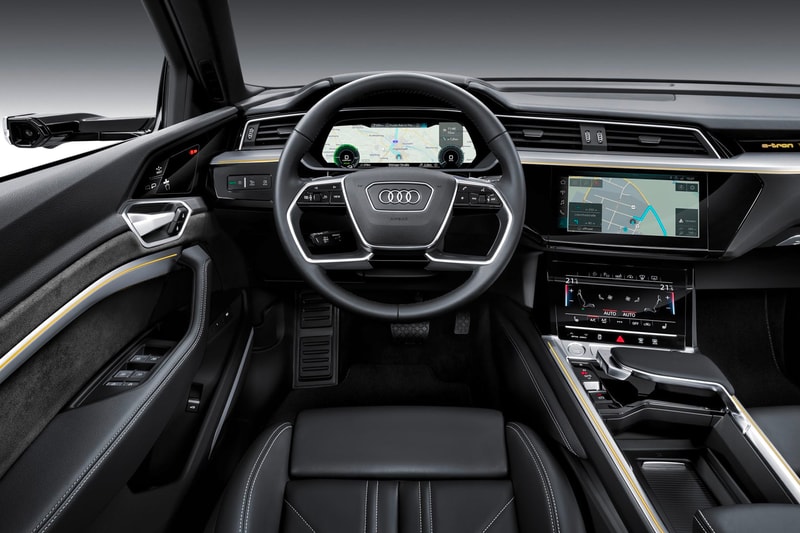 Audi New E Tron SUV all wheel drive car automotive Electric Vehicle Unveil