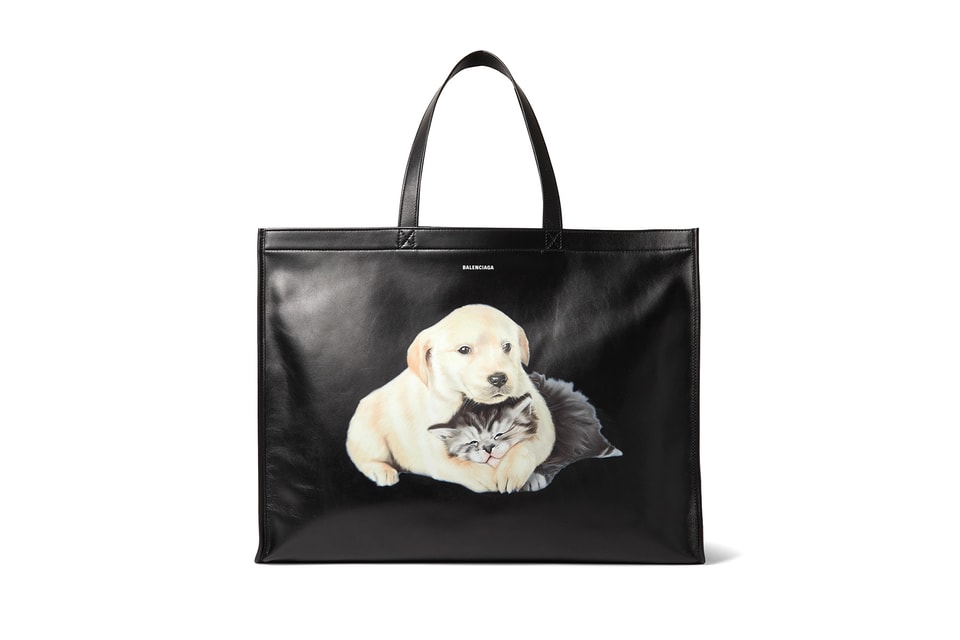 Balenciaga's Puppy Kitten-Printed Bag | Hypebeast