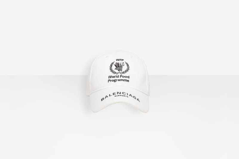 Balenciaga The World Food Programme Capsule collection fall winter 2018 united nations release info