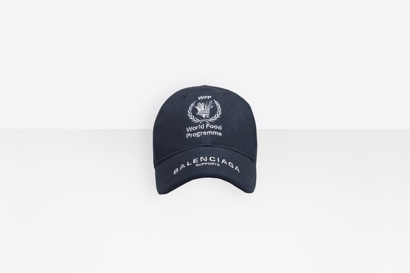 Balenciaga The World Food Programme Capsule collection fall winter 2018 united nations release info