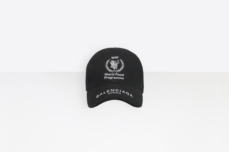 Balenciaga The World Food Programme Capsule collection fall winter 2018 united nations release info