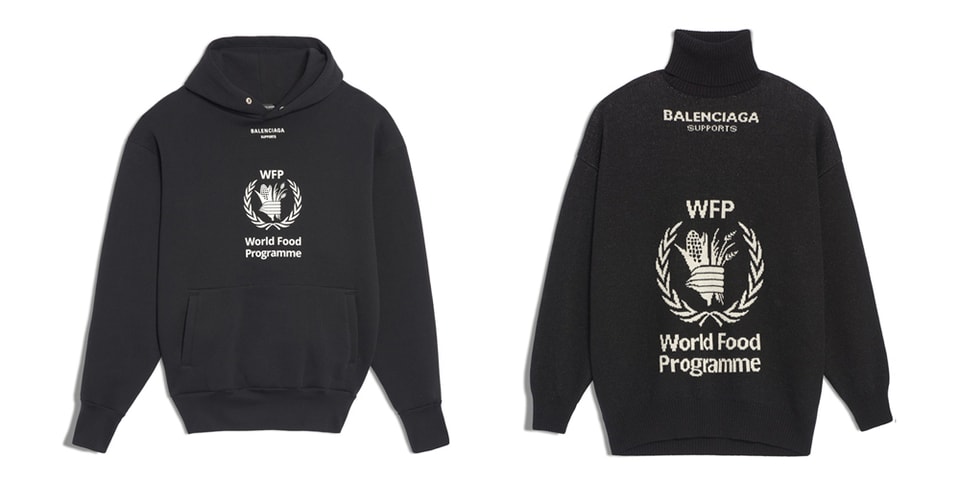 Balenciaga’s Collaborative Capsule With the World Food Programme Is Now Available