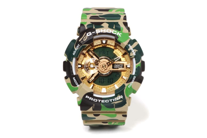 BAPE Teams up With G-SHOCK on an Exclusive 25th Anniversary Model