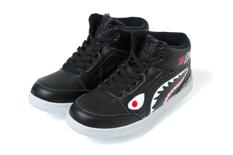 BAPE Shark Cloud Sta black