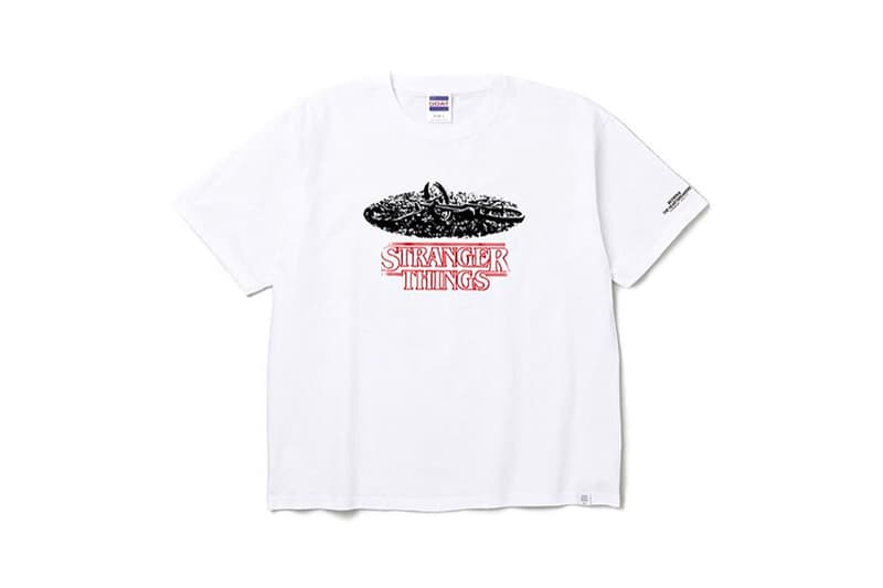 BEDWIN & THE HEARTBREAKERS Stranger Things capsule collection T-shirts black white Masafumi Watanabe netflix