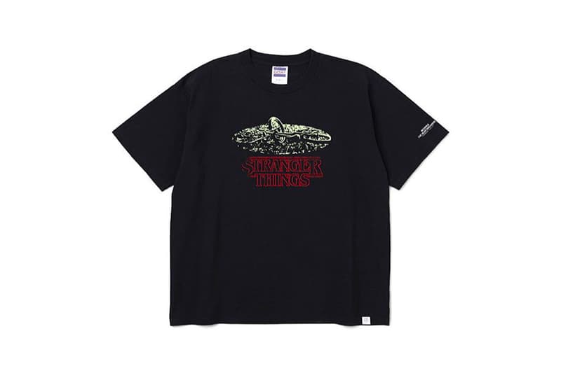 BEDWIN & THE HEARTBREAKERS Stranger Things capsule collection T-shirts black white Masafumi Watanabe netflix