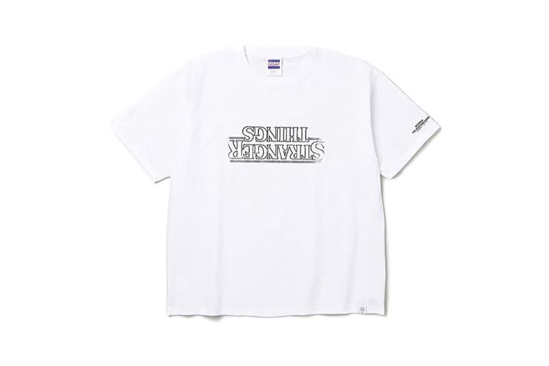 BEDWIN & THE HEARTBREAKERS Stranger Things capsule collection T-shirts black white Masafumi Watanabe netflix