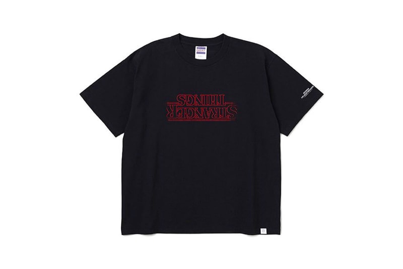 BEDWIN & THE HEARTBREAKERS Stranger Things capsule collection T-shirts black white Masafumi Watanabe netflix