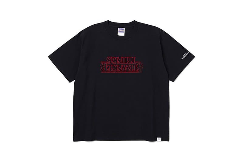 BEDWIN & THE HEARTBREAKERS Stranger Things capsule collection T-shirts black white Masafumi Watanabe netflix