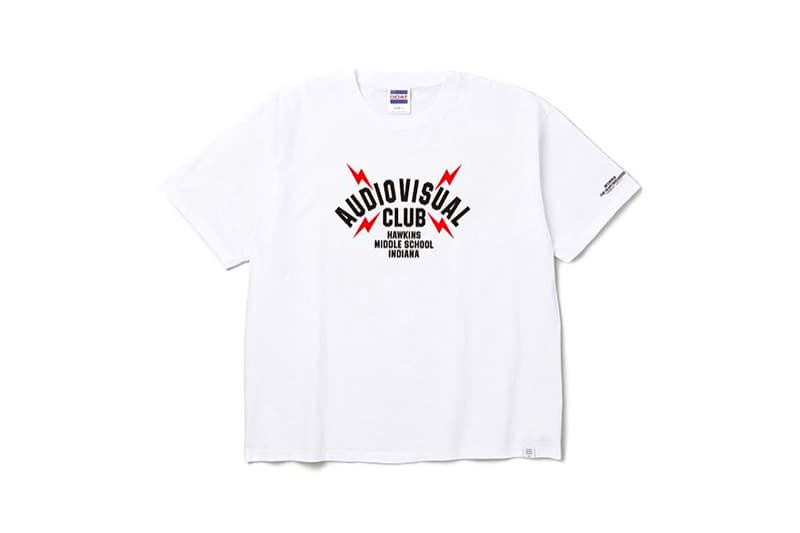 BEDWIN & THE HEARTBREAKERS Stranger Things capsule collection T-shirts black white Masafumi Watanabe netflix