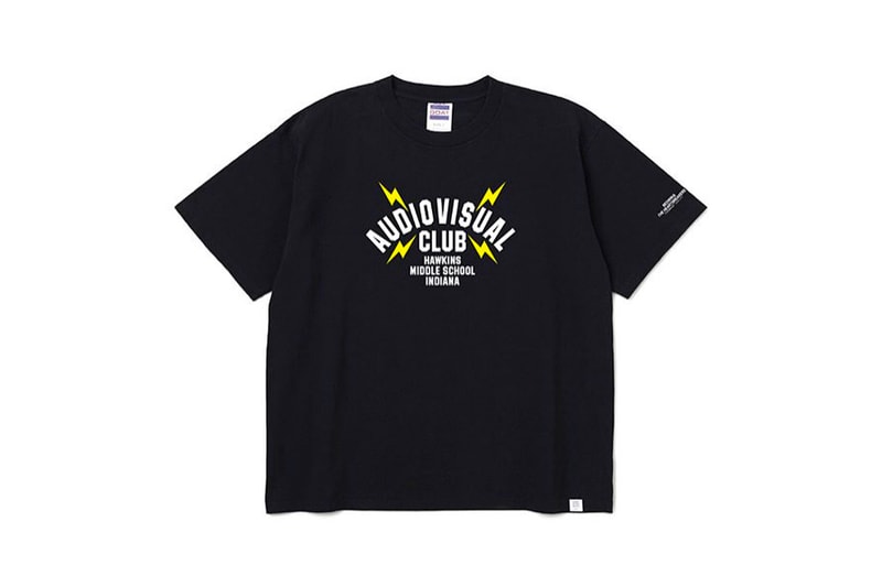 BEDWIN & THE HEARTBREAKERS Stranger Things capsule collection T-shirts black white Masafumi Watanabe netflix