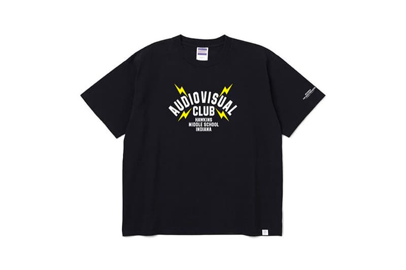 BEDWIN & THE HEARTBREAKERS Stranger Things capsule collection T-shirts black white Masafumi Watanabe netflix