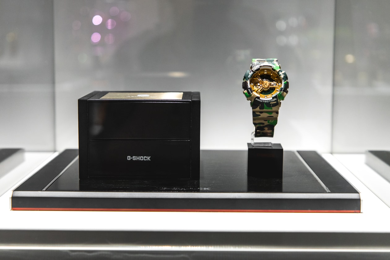 Best BAPE 25th Anniversary Collaboration	BAPE XXV exhibitions a bathing ape nigo japan tokyo adidas casio g-shock japan tokyo spalding wilson adidas Swarovski medicom toy bearbrick