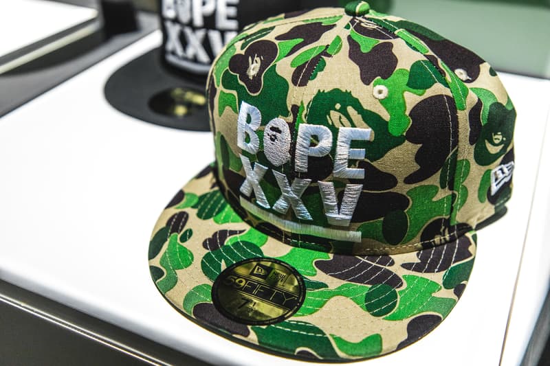 Best BAPE 25th Anniversary Collaboration BAPE XXV exhibitions a bathing ape nigo japan tokyo adidas casio g-shock japan tokyo spalding wilson adidas Swarovski medicom toy bearbrick