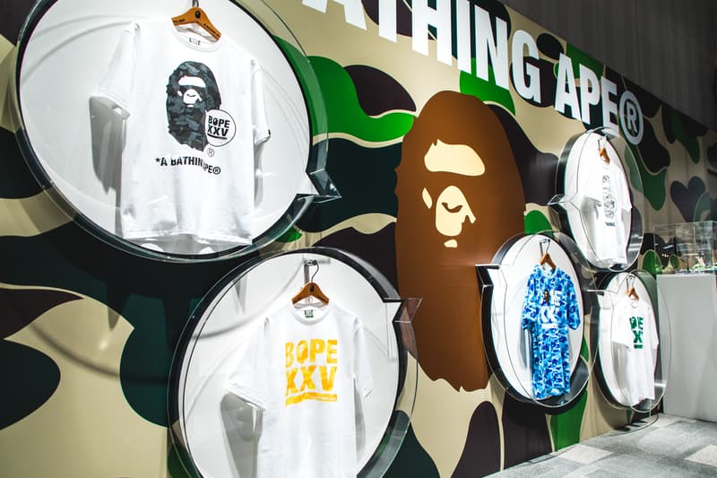 Best BAPE 25th Anniversary Collaboration	BAPE XXV exhibitions a bathing ape nigo japan tokyo adidas casio g-shock japan tokyo spalding wilson adidas Swarovski medicom toy bearbrick