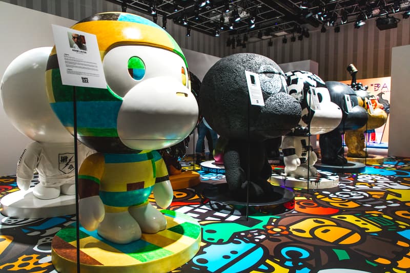 Best BAPE 25th Anniversary Collaboration BAPE XXV exhibitions a bathing ape nigo japan tokyo adidas casio g-shock japan tokyo spalding wilson adidas Swarovski medicom toy bearbrick