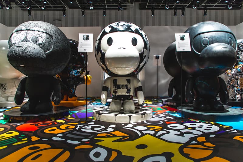 Best BAPE 25th Anniversary Collaboration BAPE XXV exhibitions a bathing ape nigo japan tokyo adidas casio g-shock japan tokyo spalding wilson adidas Swarovski medicom toy bearbrick