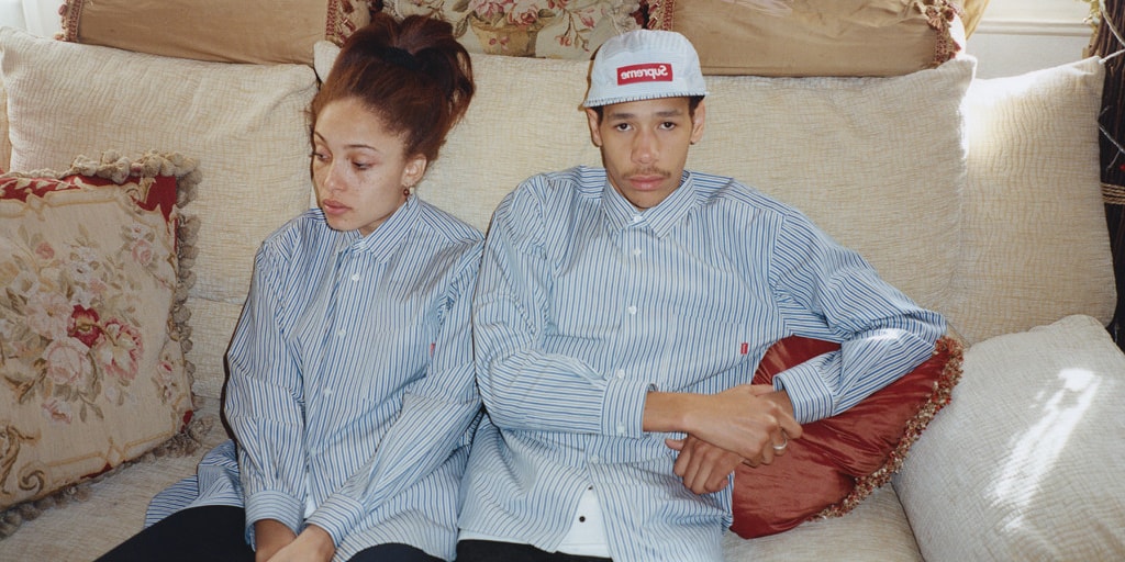 Supreme × COMME des GARCONS eyes Suit SUPREME COMME des GARCONS