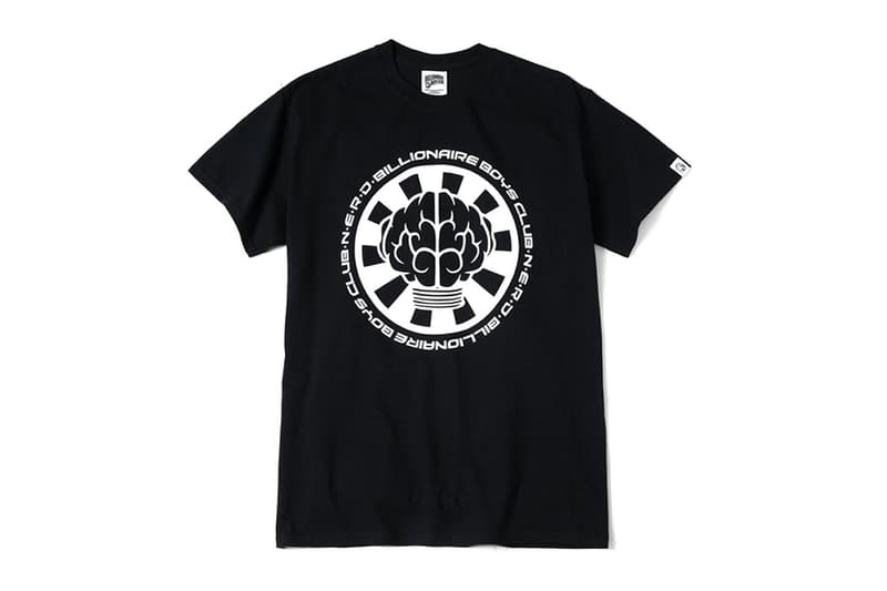 Billionaire Boys Club Ice Cream nerd collaboration japan exclusive tee shirts print logo pharrell williams september 18 2018 drop release date info black white yello no one ever really dies