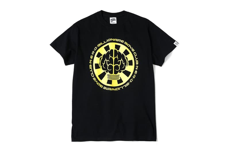 Billionaire Boys Club Ice Cream nerd collaboration japan exclusive tee shirts print logo pharrell williams september 18 2018 drop release date info black white yello no one ever really dies