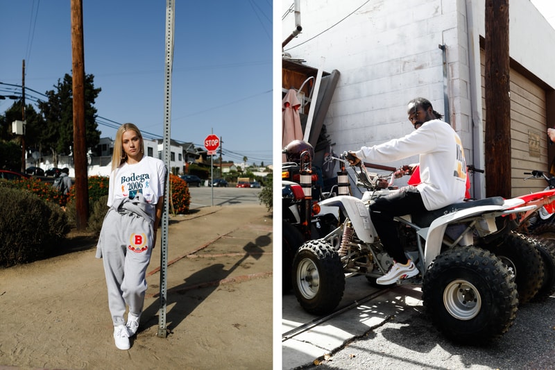 Bodega Fall Winter 2018 Collection Lookbook T-shirts hoodies crewnecks trousers