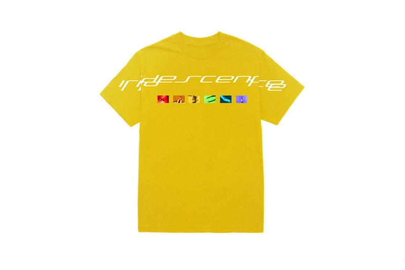 brockhampton iridescence merch collection yellow t-shirt