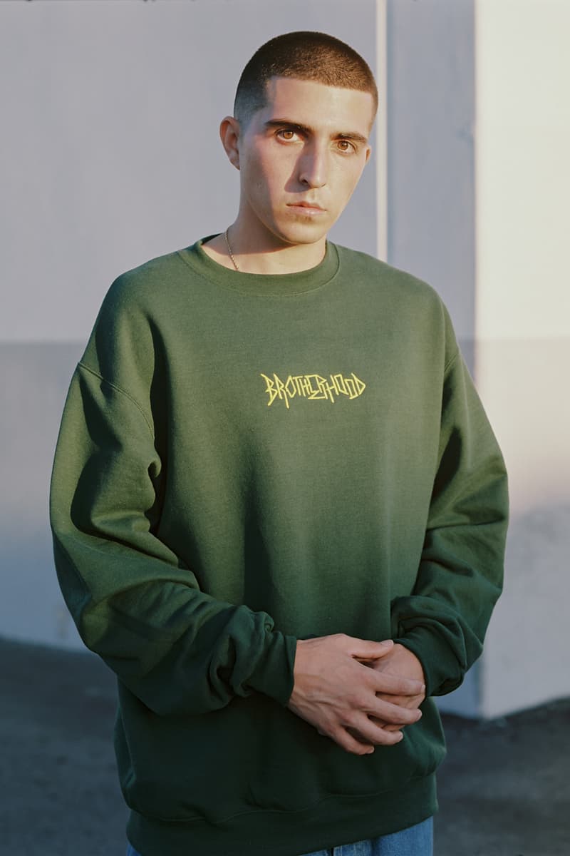 Brotherhood Fall Winter 2018 Lookbook collection T-shirts hoodies trousers crewneck pullovers