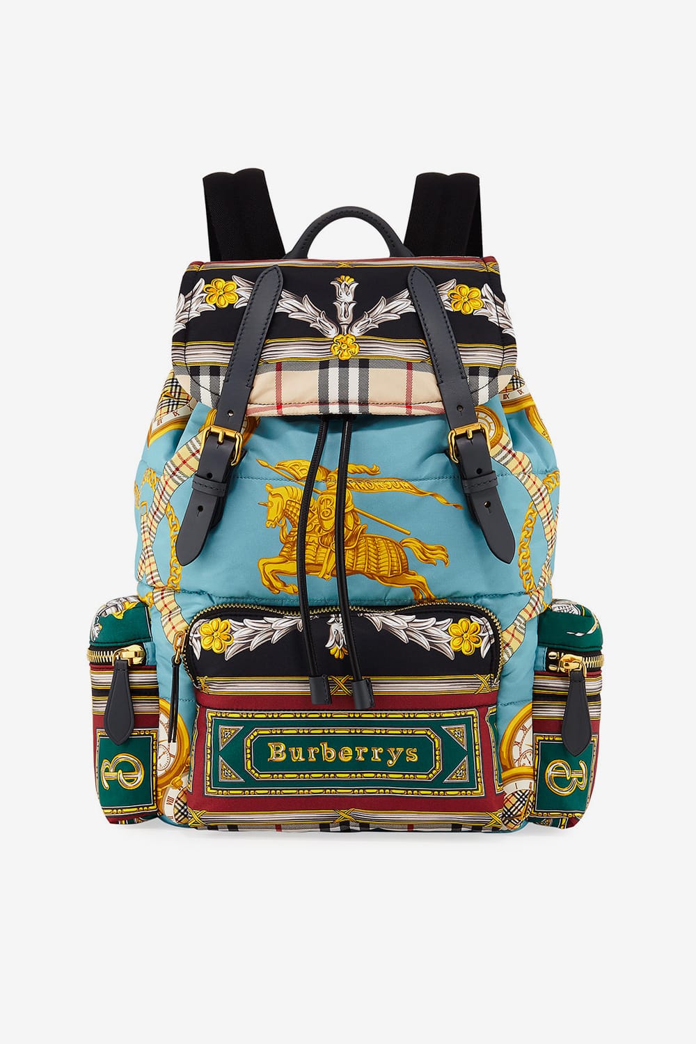 Burberry Archive Scarf Print Backpack 