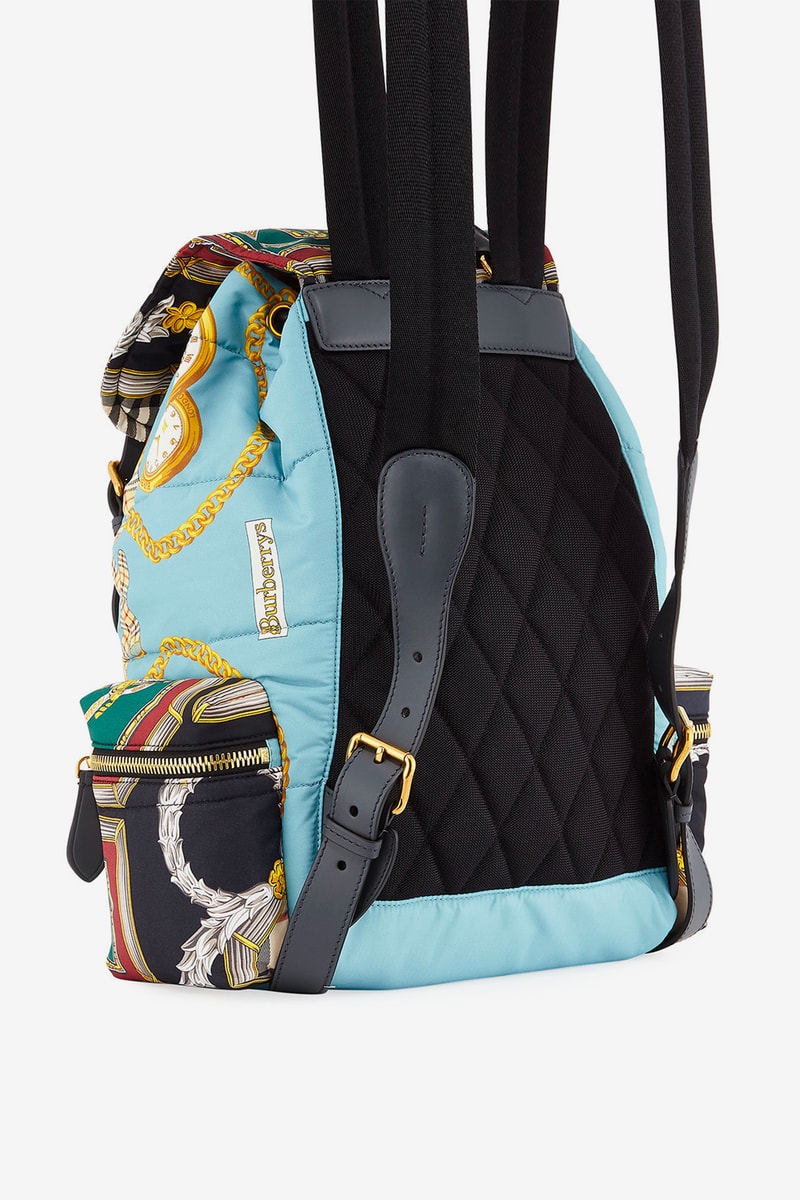 Burberry Archive Scarf Print Backpack multicolor accessories bags backpacks vintage