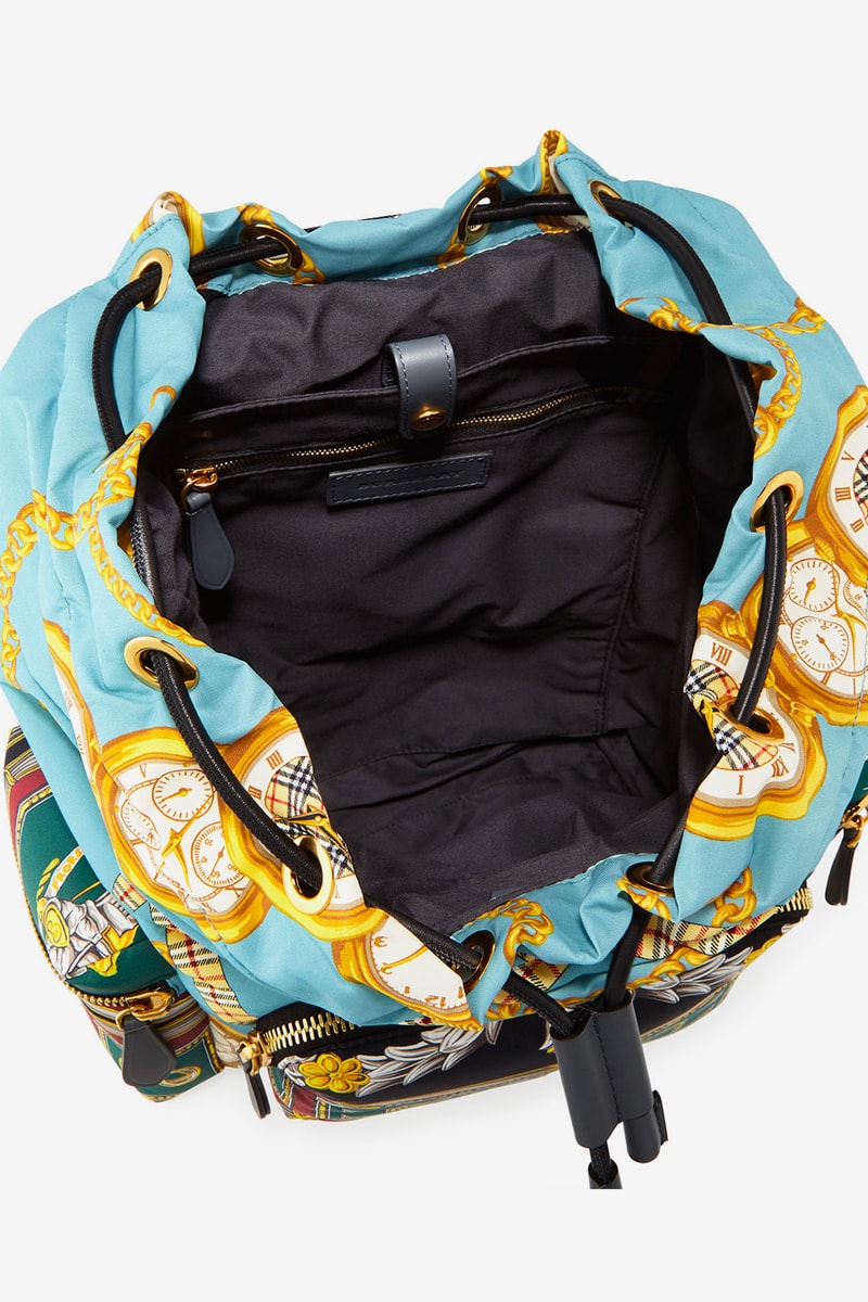 Burberry Archive Scarf Print Backpack multicolor accessories bags backpacks vintage
