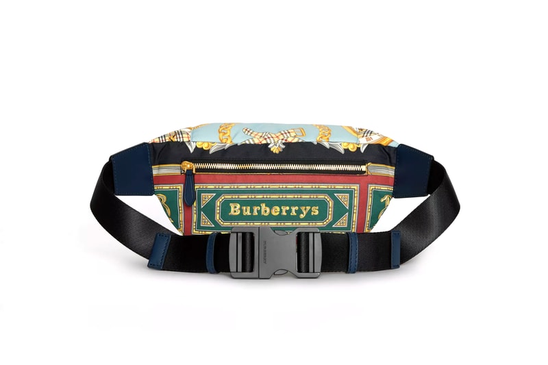 Burberry Archive Scarf Print Belt Bag accessories release info cross-body pouch