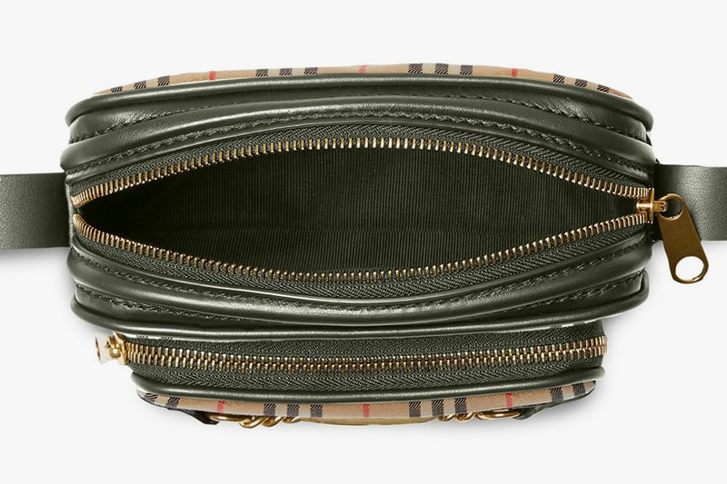 Burberry Check Link Camera Bag vintage print 1983 accessories release info