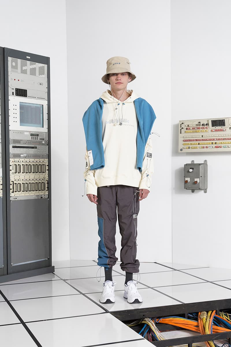 c2h4 System of Carbon collection fall winter 2018 lookbook drop release date info techwear computer september 27 2018 cargo parka jacket coat vest bucket hat