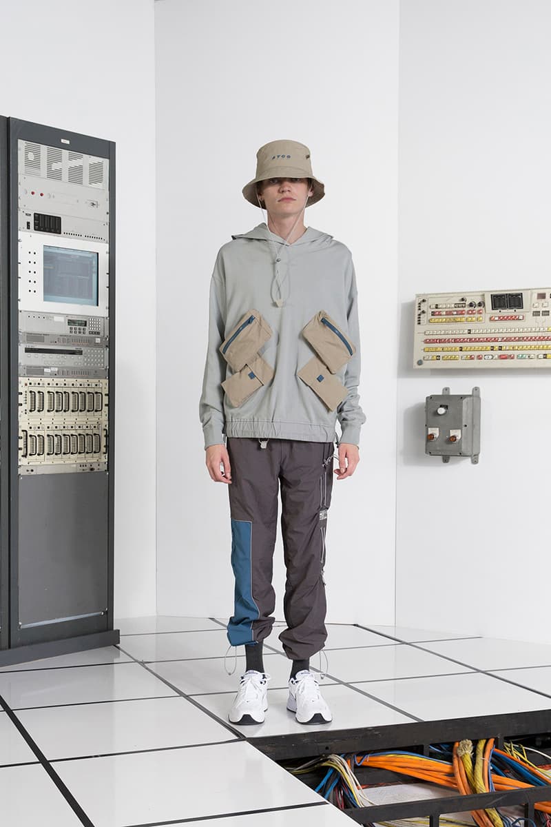 c2h4 System of Carbon collection fall winter 2018 lookbook drop release date info techwear computer september 27 2018 cargo parka jacket coat vest bucket hat