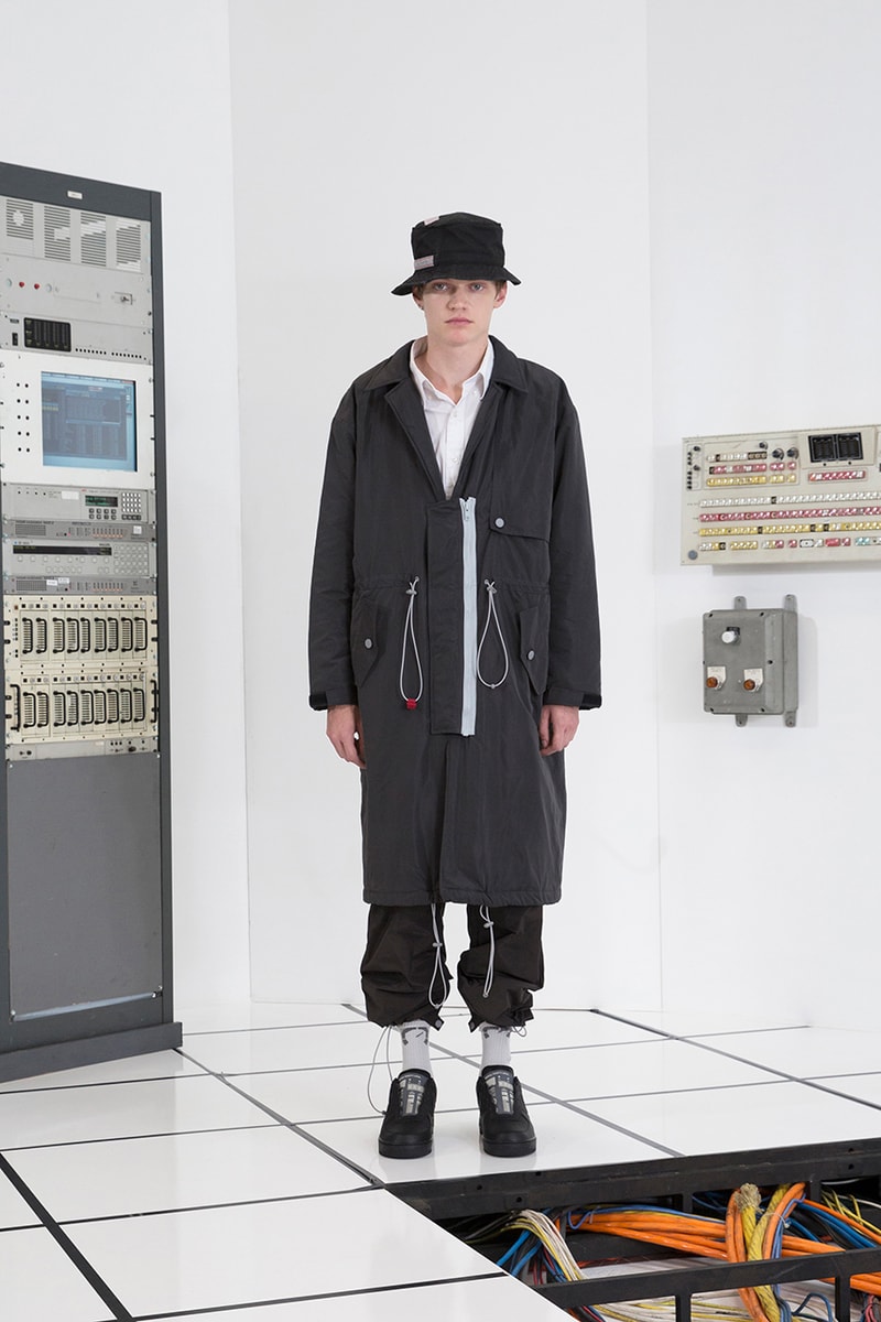 c2h4 System of Carbon collection fall winter 2018 lookbook drop release date info techwear computer september 27 2018 cargo parka jacket coat vest bucket hat