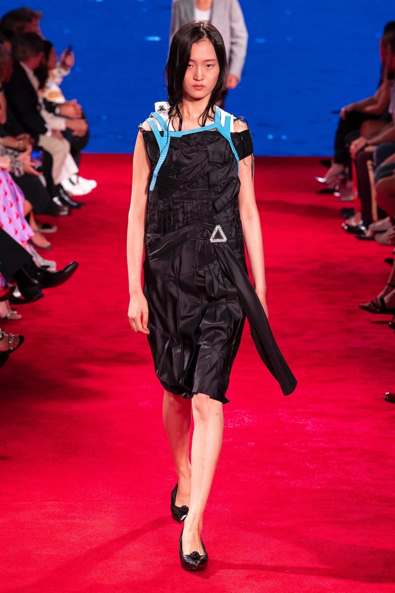 CALVIN KLEIN 205W39NYC Spring Summer 2019 NYFW Runway Show New York Fashion Week Jaws Print Raf Simons The graduate