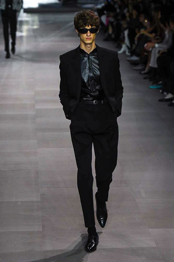 celine spring summer 2019 runway presentation show watch collection hedi slimane first debut paris fashion week spring summer 2019 photos imagery look women men